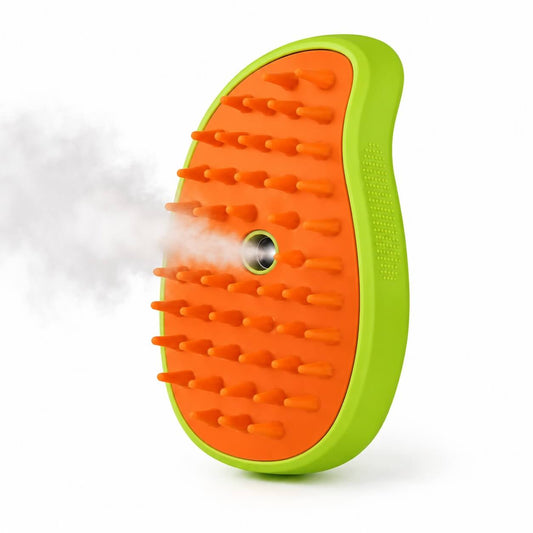 Cepillo con vapor para perros y gatos