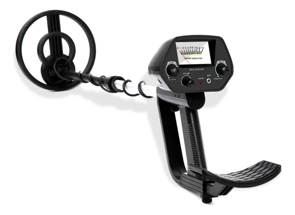 Detector de metales waterproof para oro y plata