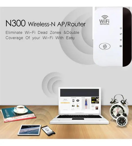 Repetidor WiFi con puerto Ethernet