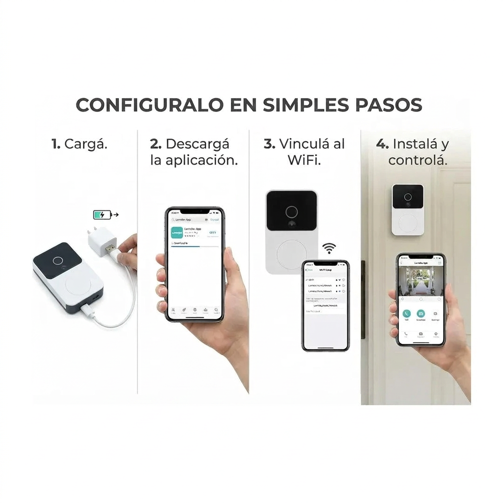 Timbre Inalámbrico con Visor